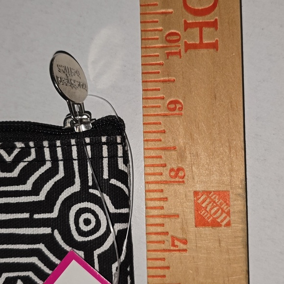 Buckhead Betties Echo Black Zipper Makeup Cosmetic Large & Small Bag Set NWT - Picture 3 of 12